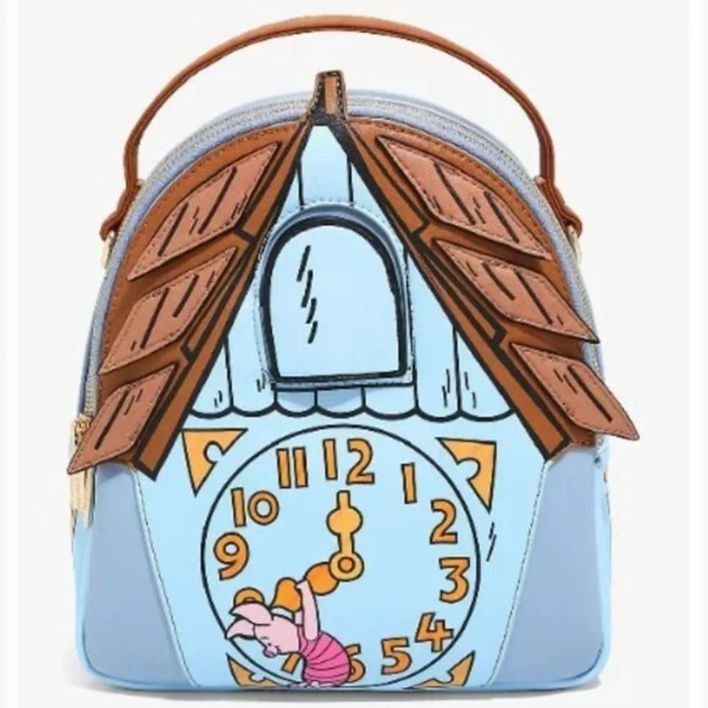 Danielle‎ Nicole Disney Winnie the Pooh Cuckoo Clock Convertible Mini Backpack